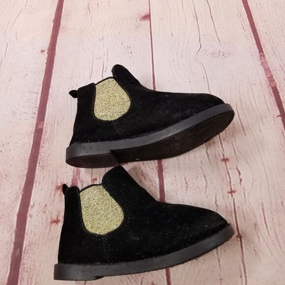 black/gold booties 6  - Picture 3 of 6